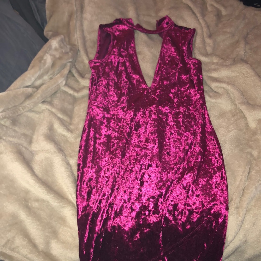 Maroon dress